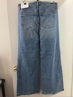 LOFT Light Blue Wide Leg Jeans